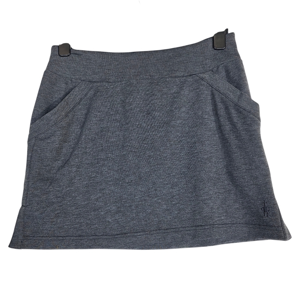 Smartwool wool  Charcoal Mini Skirt